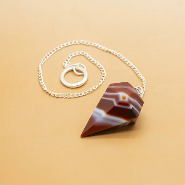 Banded Carnelian Pendulum