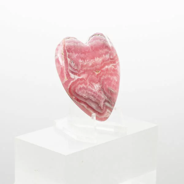 rhodochrosite heart