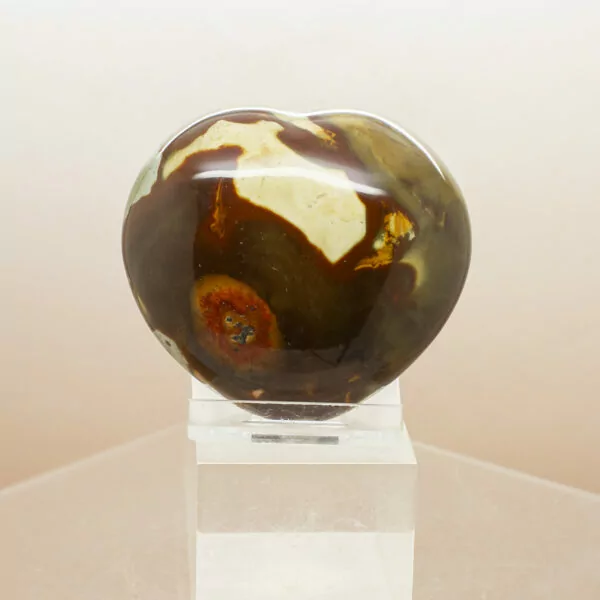 polychrome jasper heart