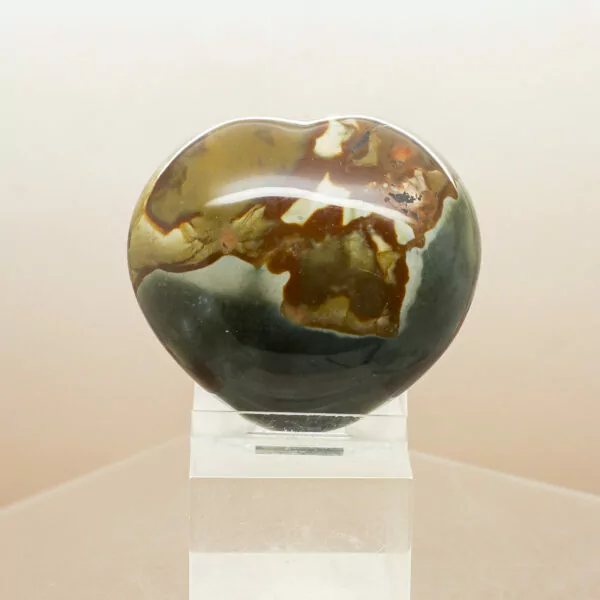 polychrome jasper heart