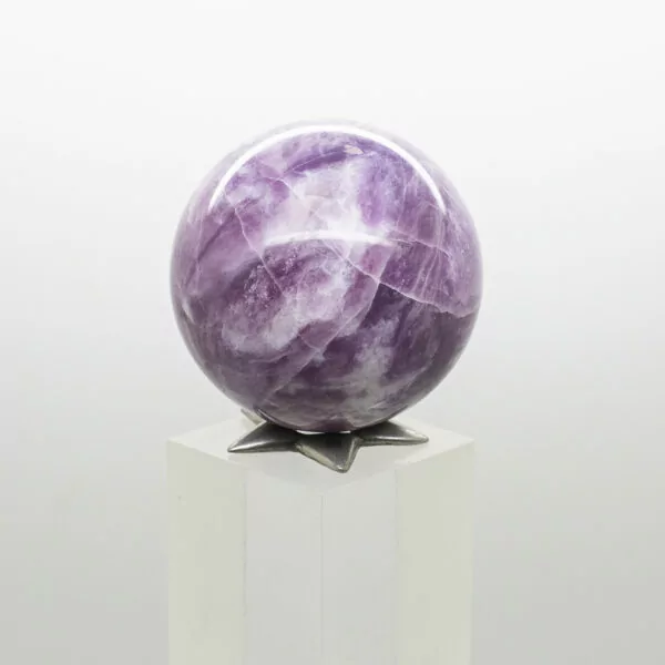 lepidolite sphere