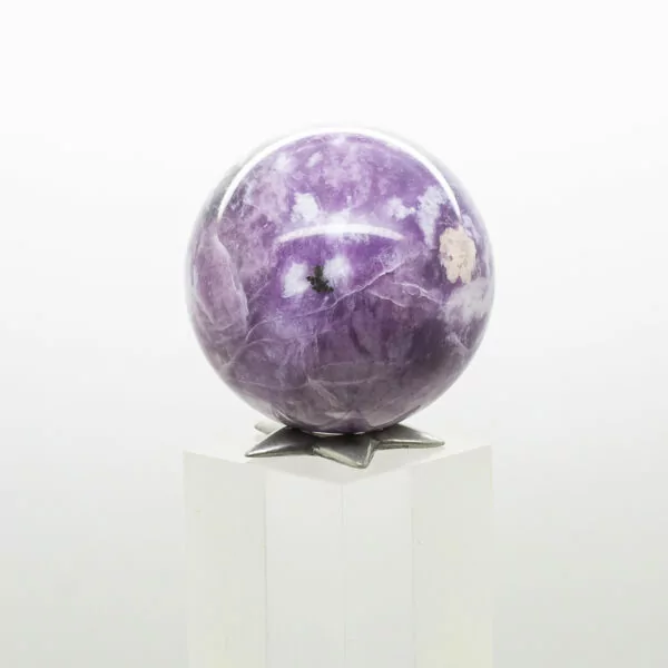 lepidolite sphere