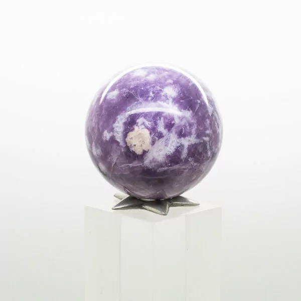 lepidolite sphere