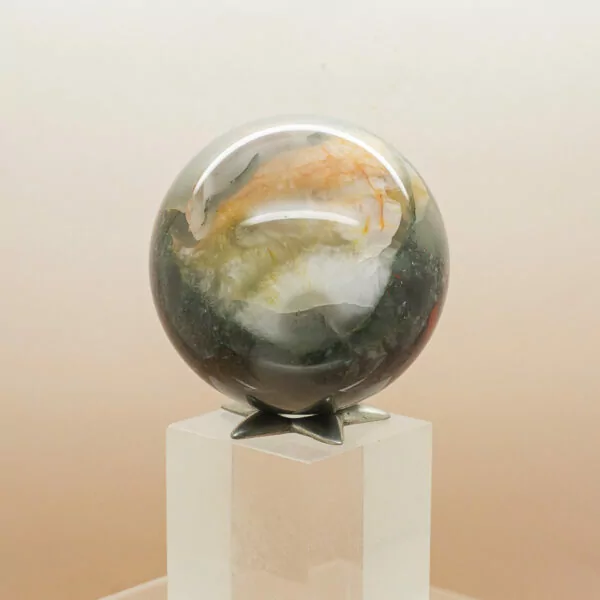 sephtonite or vulcan jasper sphere