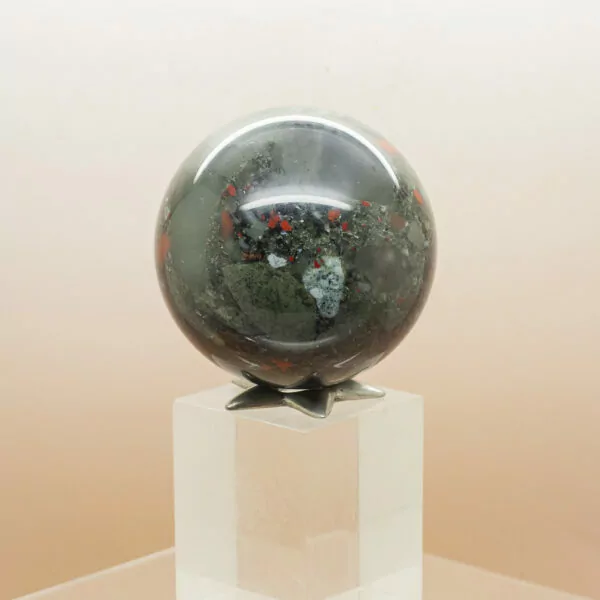 sephtonite or vulcan jasper sphere