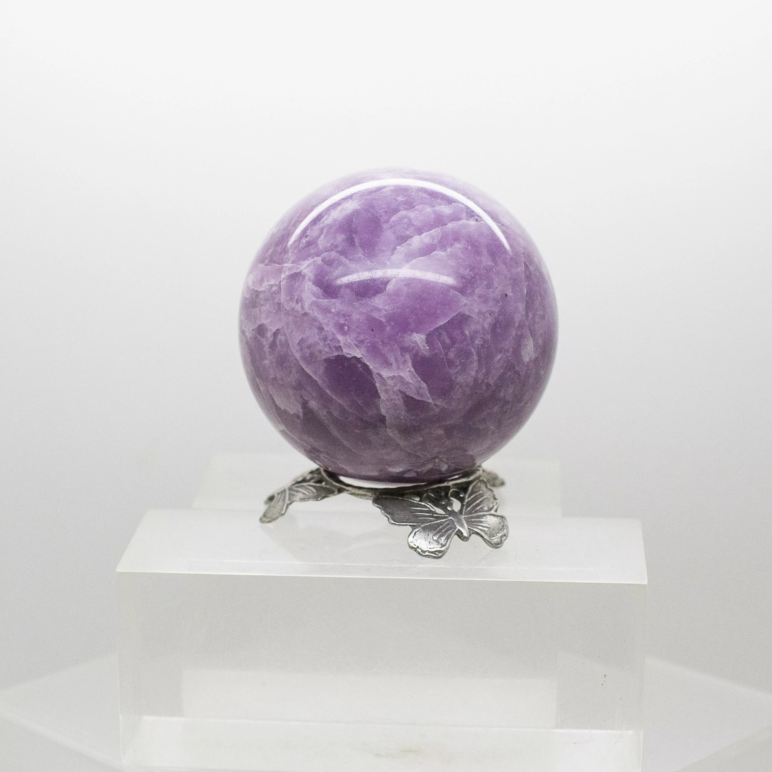 lepidolite sphere