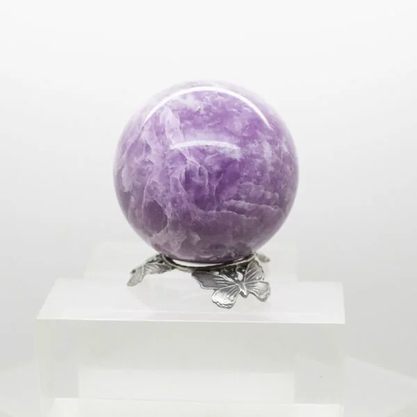 lepidolite sphere