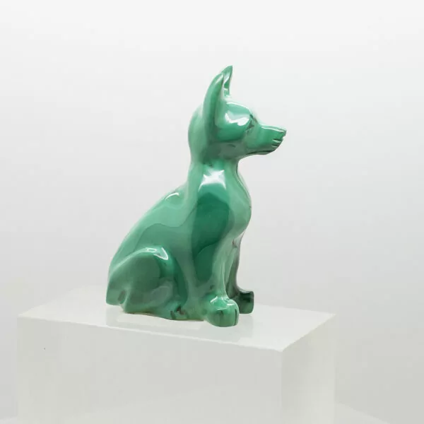 malachite dog