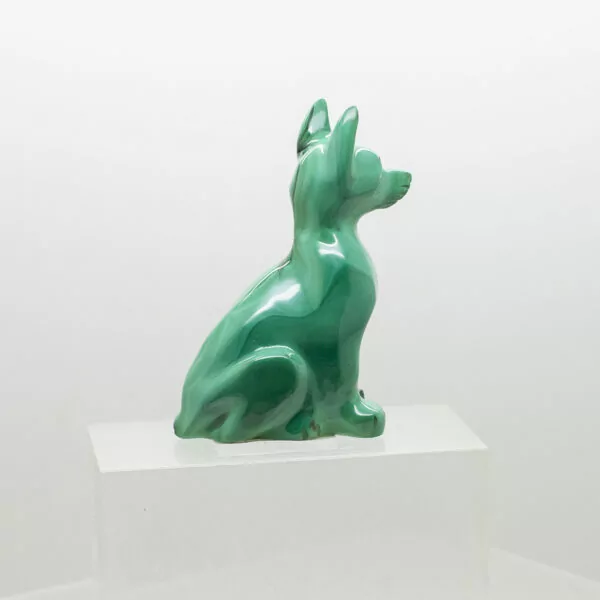 malachite dog