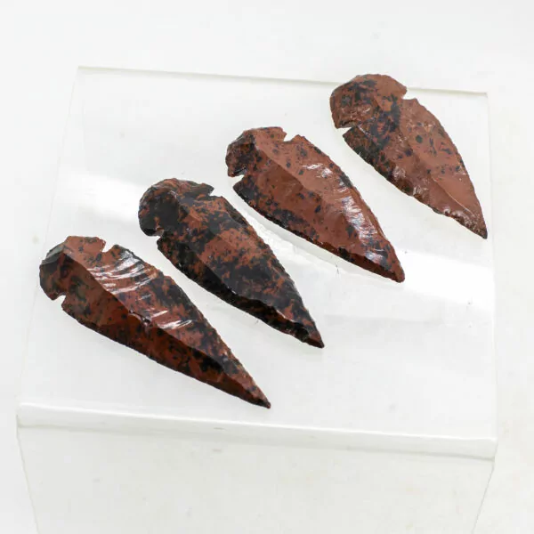 mahogany obsidian arrowhead