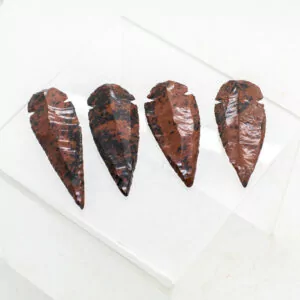 mahogany obsidian arrowhead