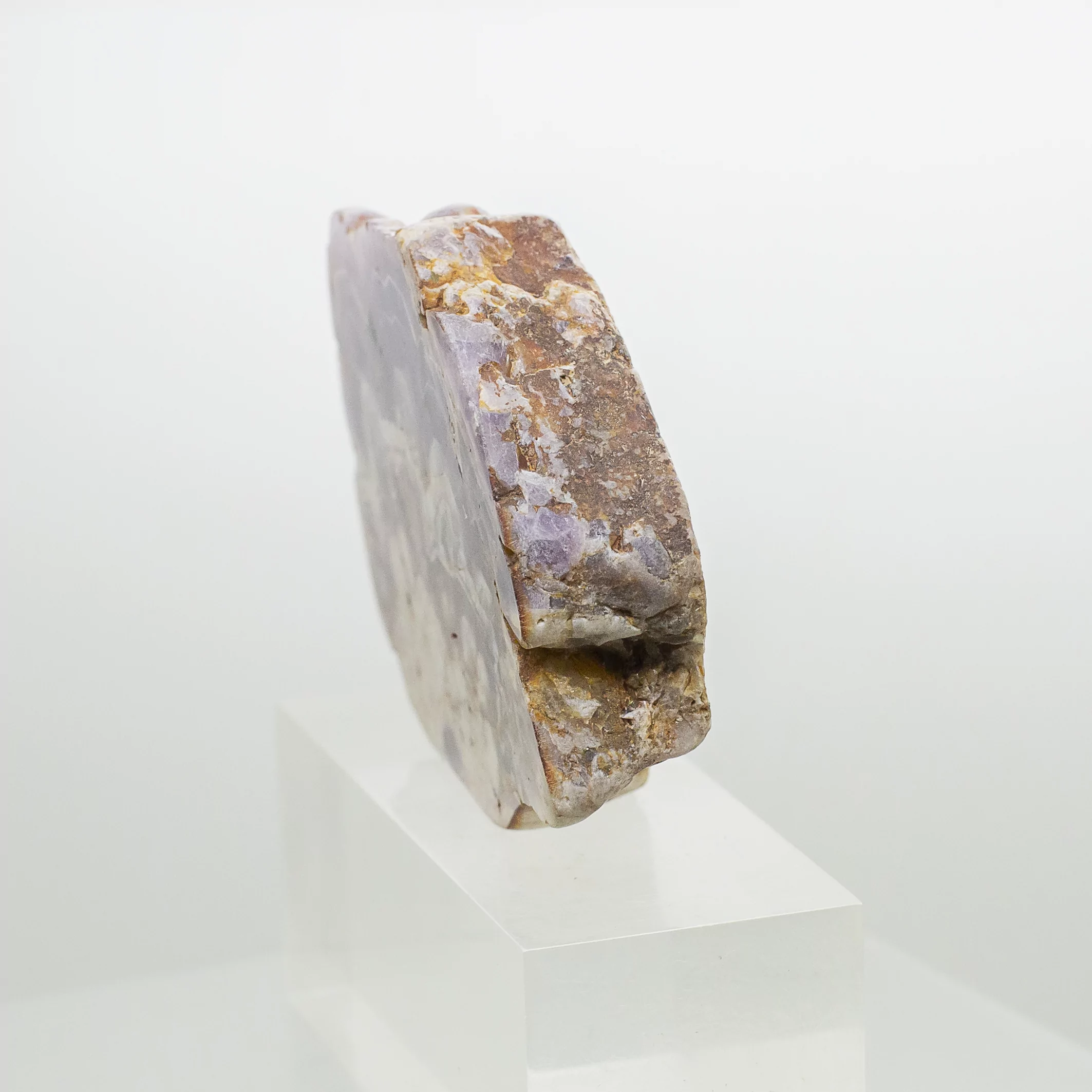 chevron amethyst slice