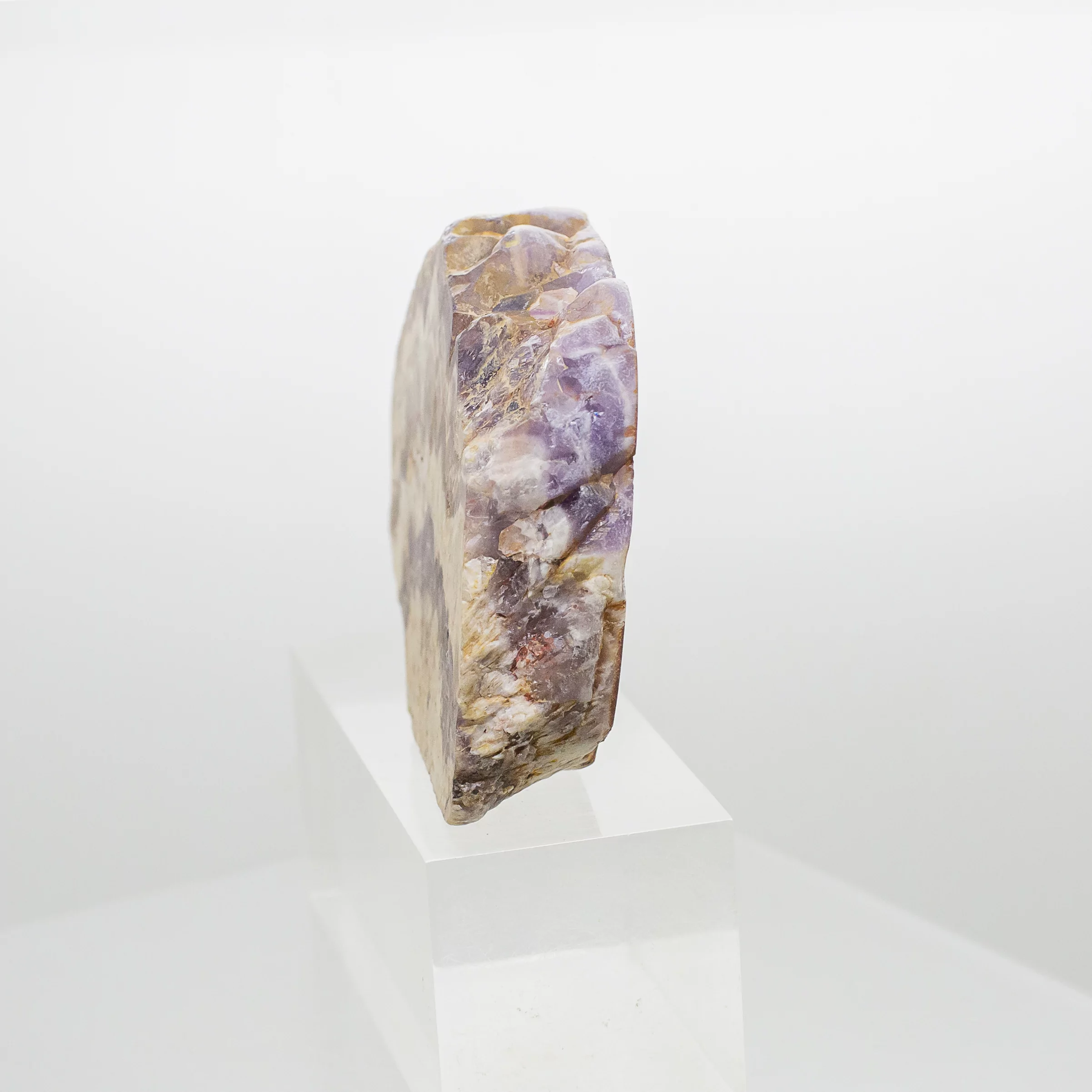 chevron amethyst slice