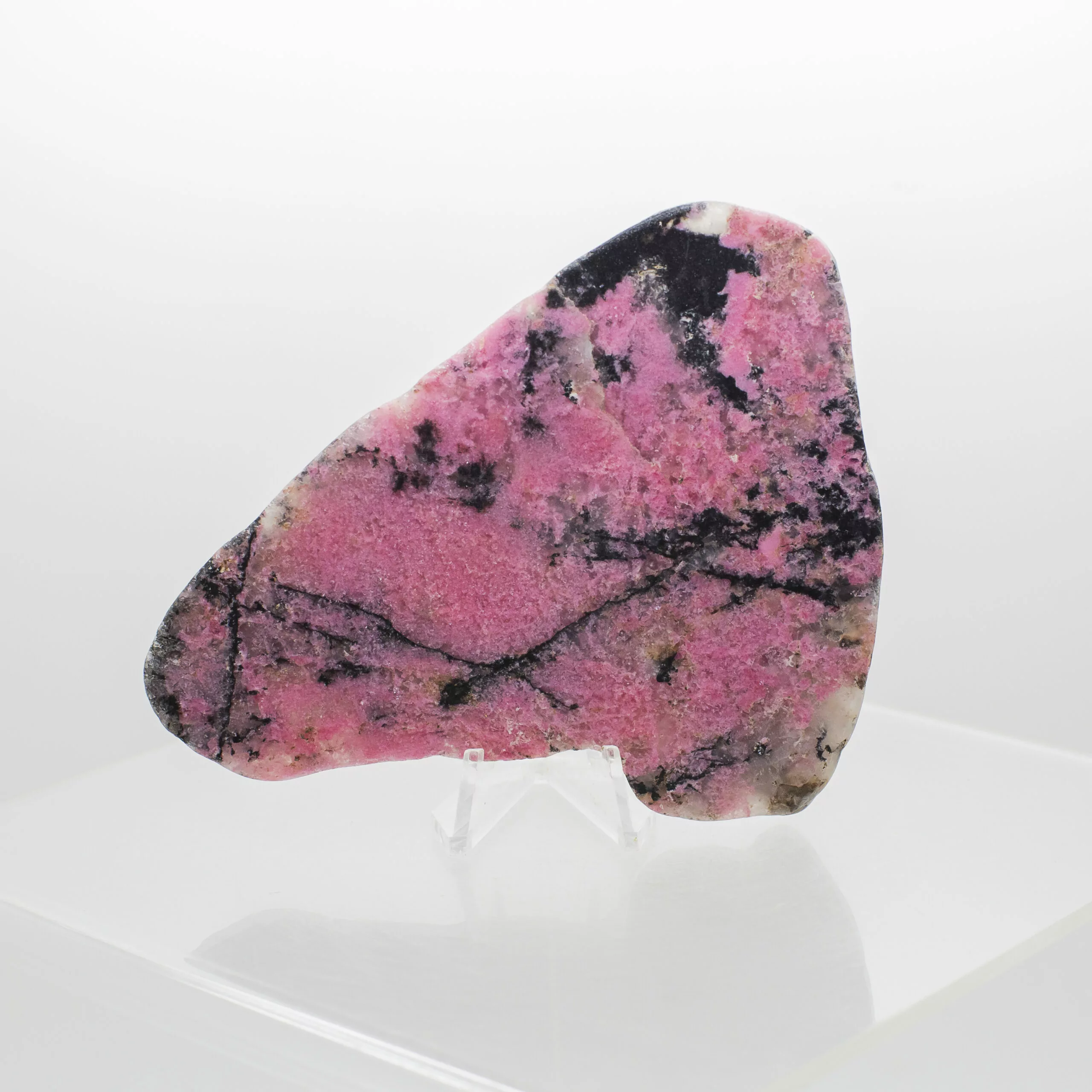 rhodonite slice