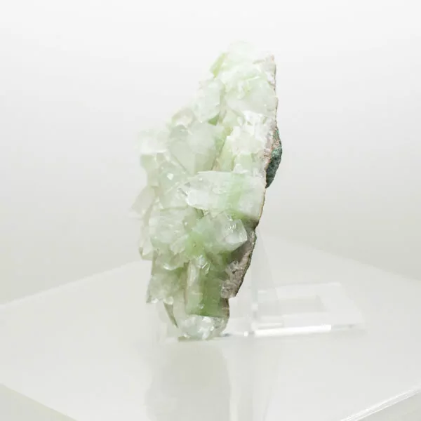 green apophyllite cluster