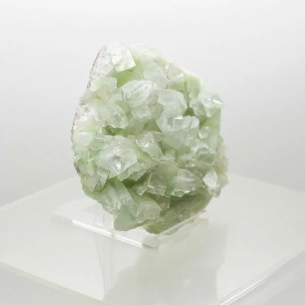 green apophyllite cluster