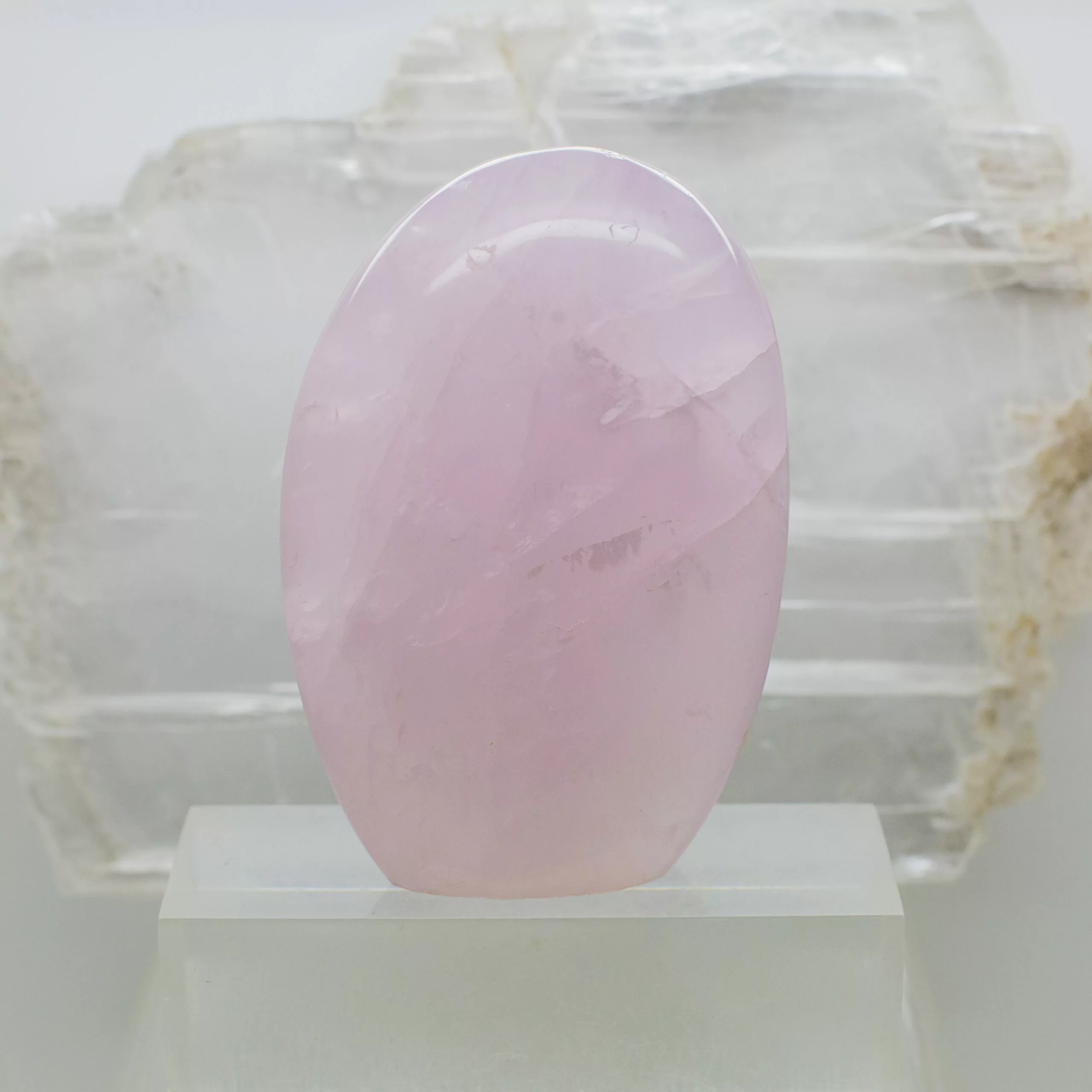 rose quartz free form