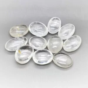 clear quartz tumbled stones