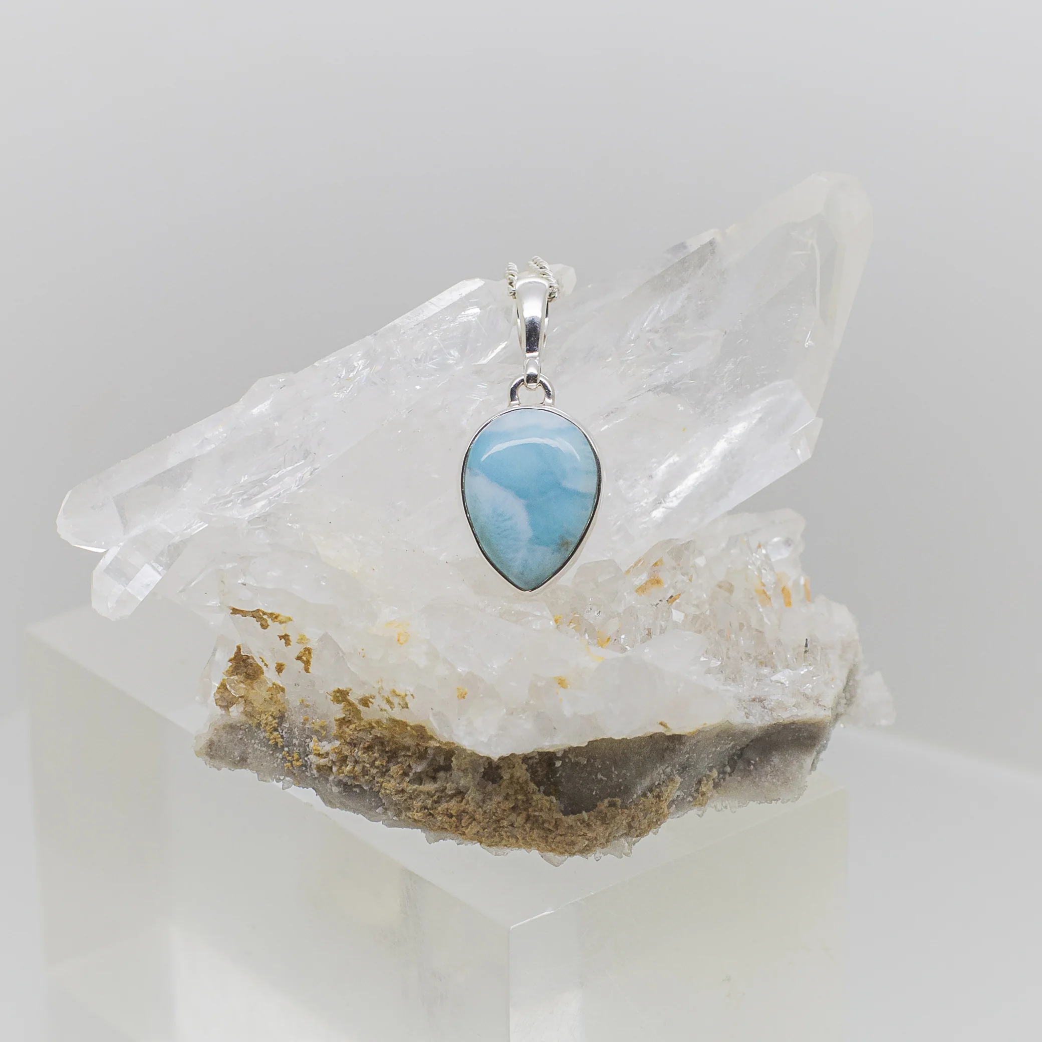 larimar pendant