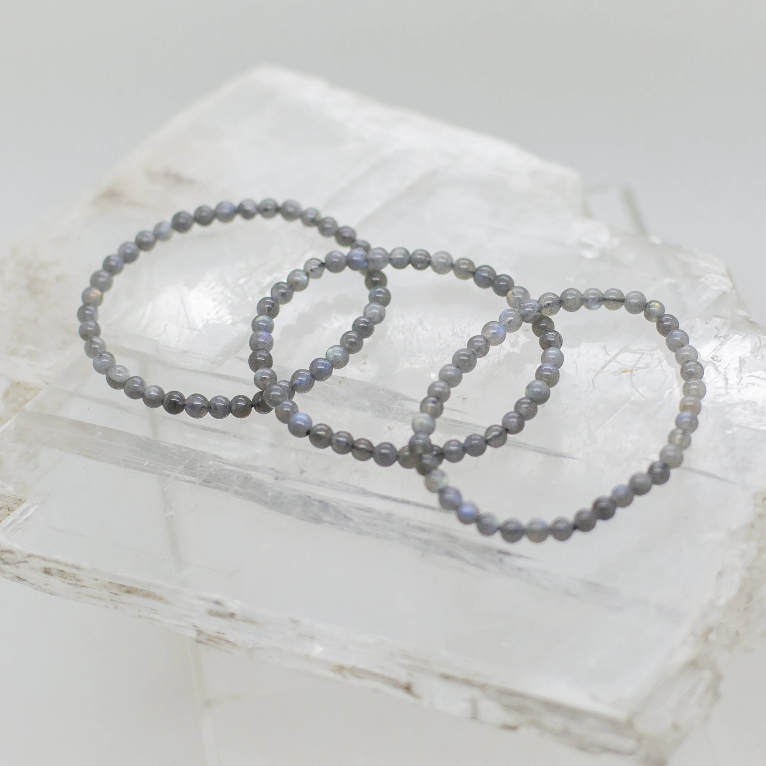 labradorite 6mm bracelet
