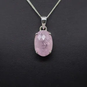 morganite pendant