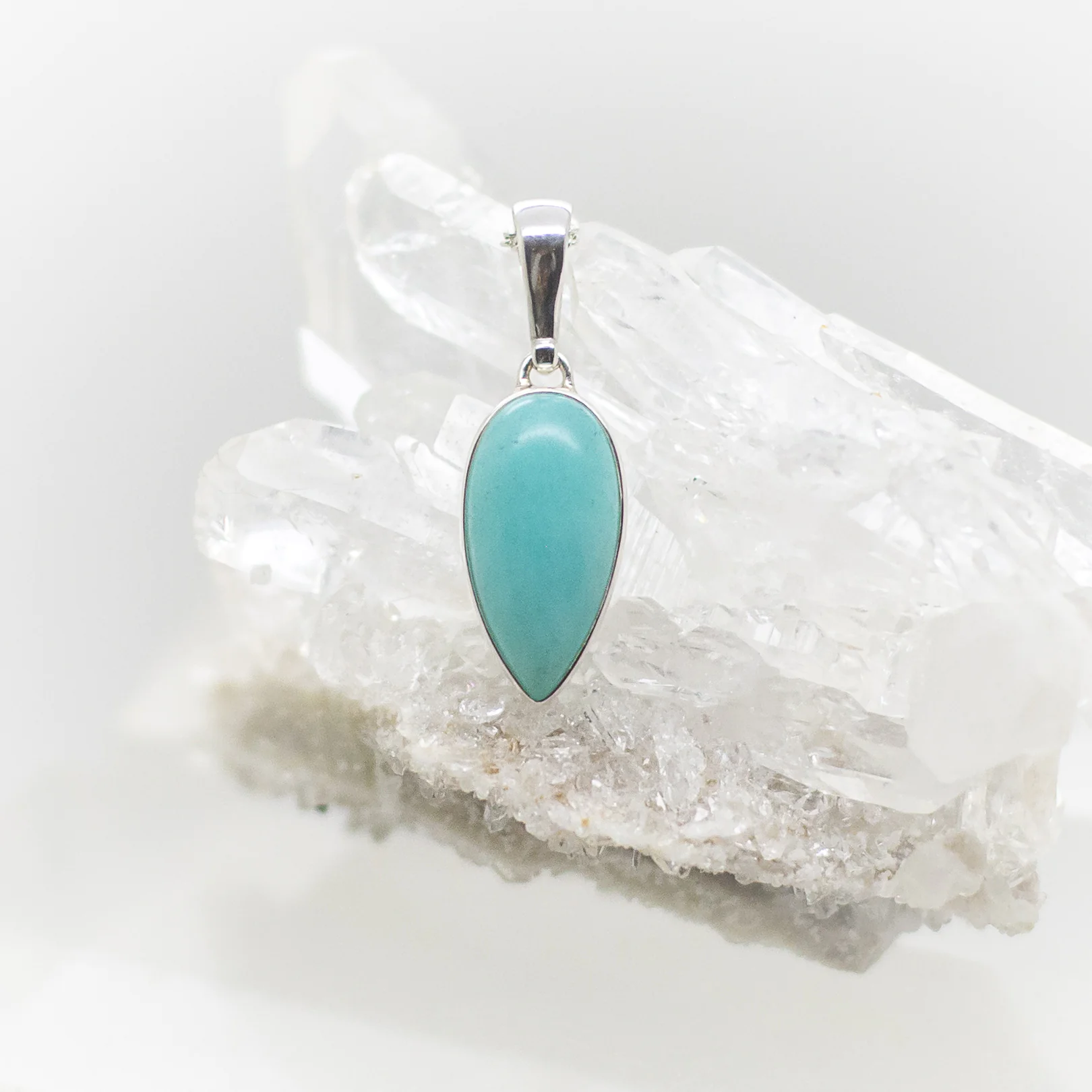 amazonite pendant